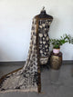 Gap border Mangalagiri kalamkari silk sets (3 mtrs top) - GA25