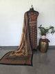 Angarakha Kutch mirror work cotton set (Green)-SA7