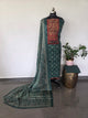 Premium cotton with kalamkari yoke set-SA15