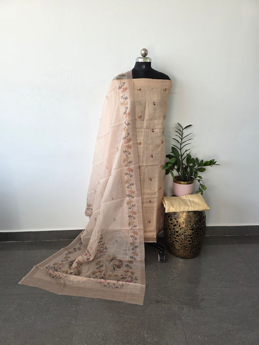 Fancy tissue silk set - 4