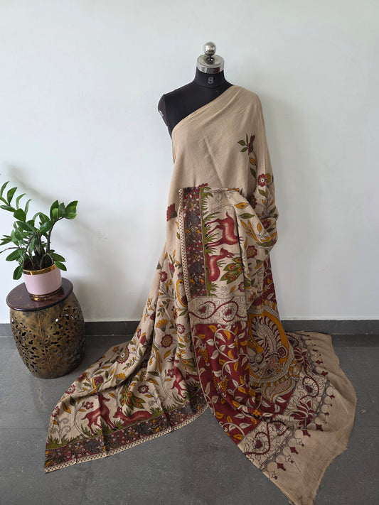 Authentic Kota kalamkari saree - AK151