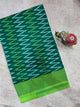 Mercerised warp ikkat saree - WW261