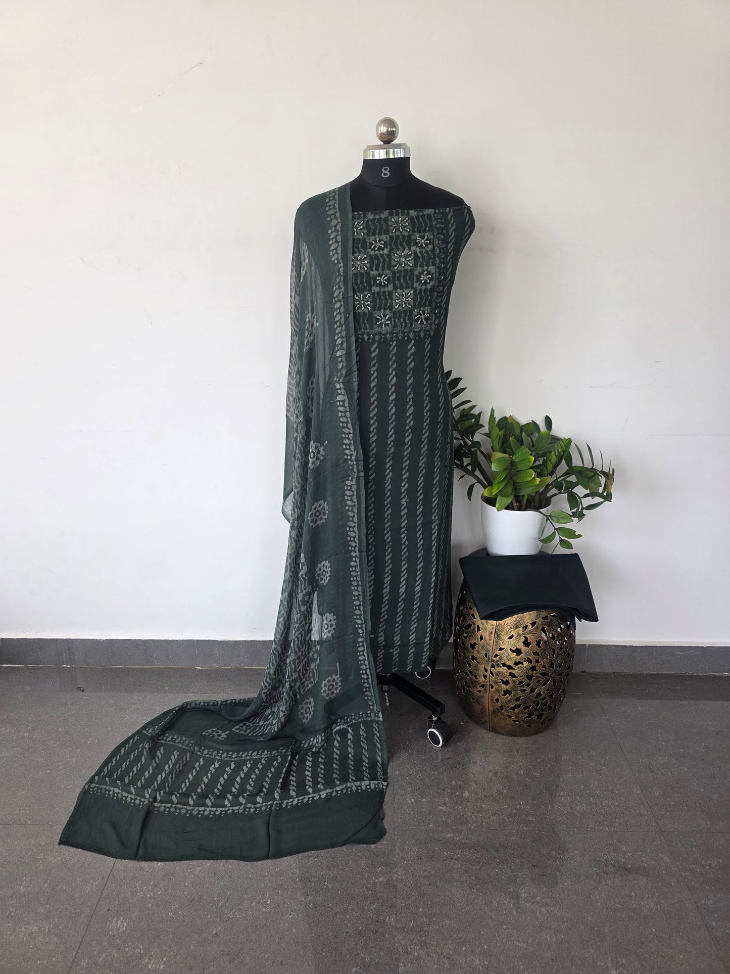 Premium georgette salwar set - CLA247
