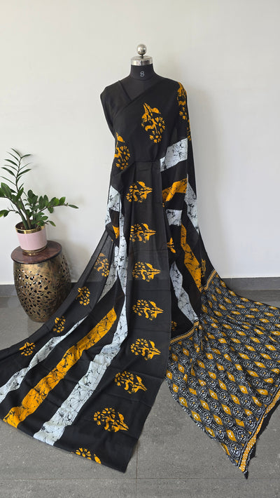 Jaipuri pure cotton saree - JF79