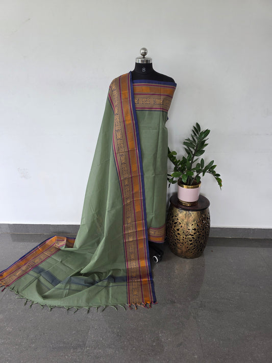 Premium chettinadu cotton set - DU9