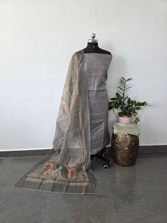 Fancy tissue silk set - 26