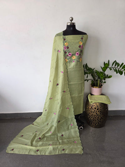 Embroidery Kota salwar set - KV38