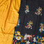 Penkalamkari inspired Chennuri kalamkari silk set - AK62