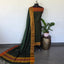 Mercerised checked narayanapet salwar set (green) (4.5 meters) - NA40