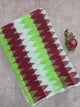 Pochampally rainbow ikkat running material (0.5 meter) - WW627