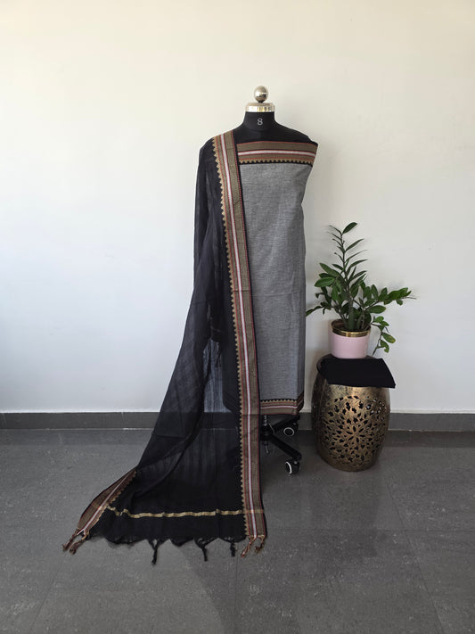 Pure cotton set with mangalagiri border - PM5