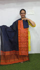 Pochampally sico set with ikkat damn -WW571