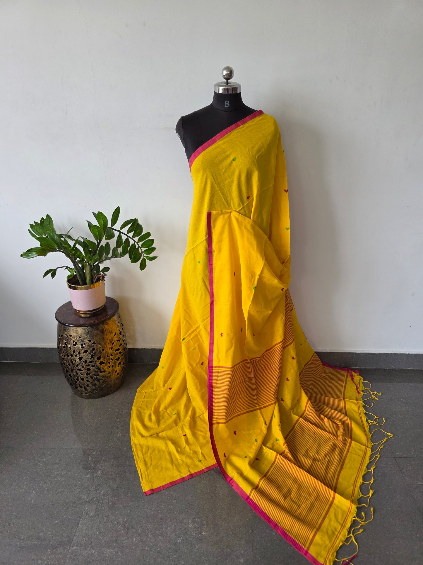Malai cotton  West Bengal saree - BB537