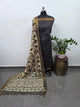 Earth & Loom - Mangalagiri cotton top with chennuri kalamkari silk shawl- MK29