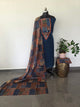 Premium kutch embroidery  mirror work cotton set-SA19