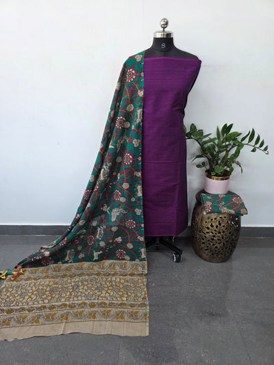Authentic pure kalamkari cotton set - AK392