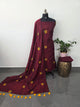 Embroidery Khadi cotton salwar -JMM494