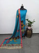 Kalahasthi Handcrafted Penkalamkari bangalore silk set -KH280