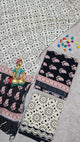 Handblock Jaipuri linen cotton salwar set - JA416