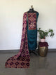 Kutch mirror work satin cotton set-SA2