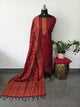Premium silk cotton jamdhani set-AV353