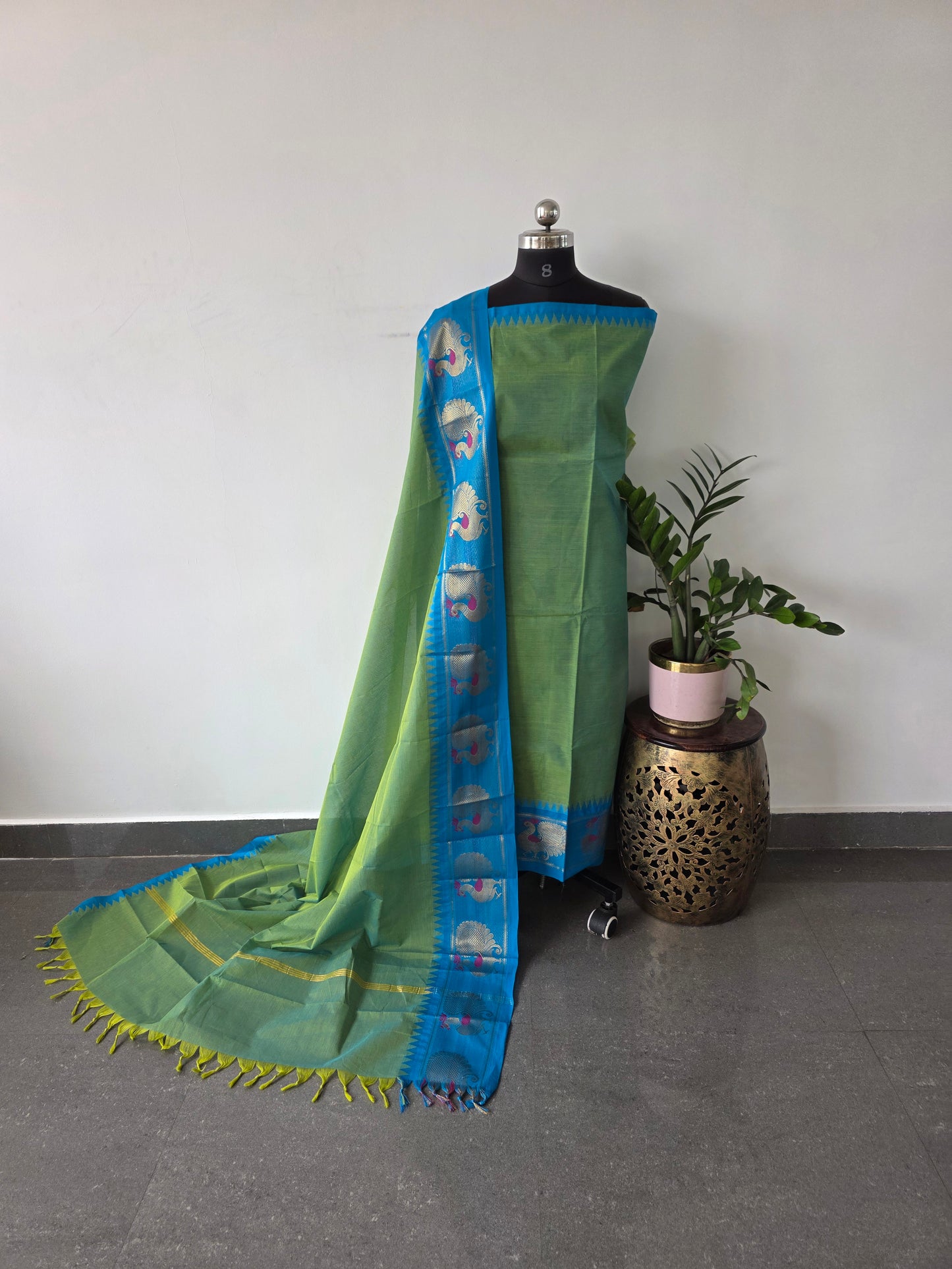 Premium chettinadu cotton set - LX7