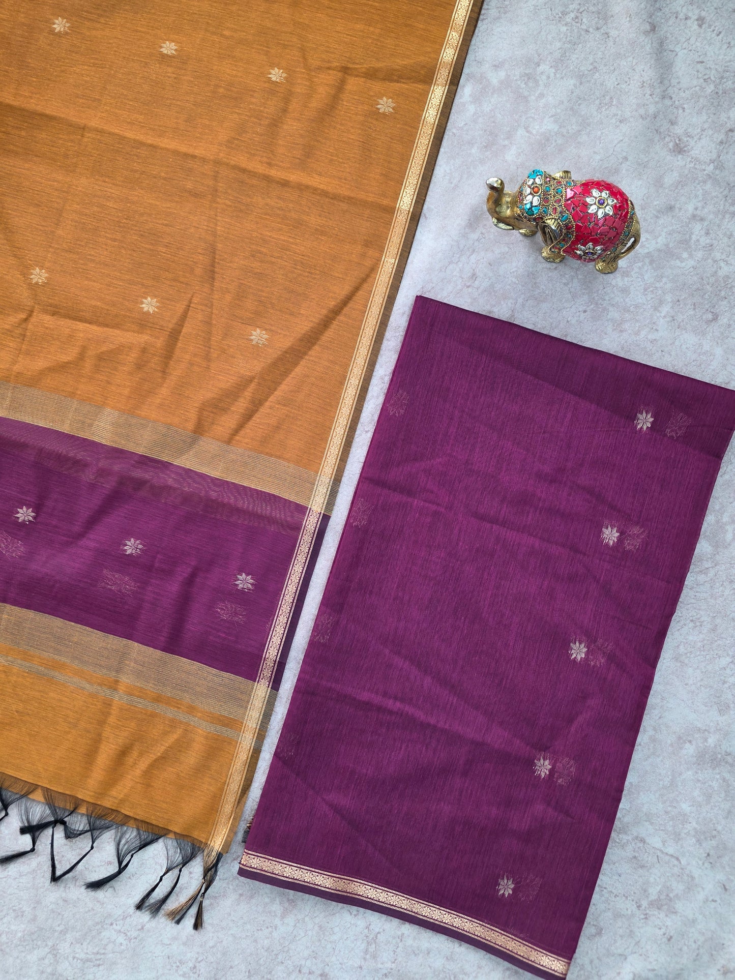Semi Maheshwari silk salwar set - SM92