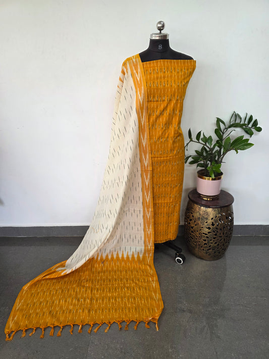 Pochampally ikkat cotton set - KK159