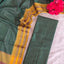 Mercerised checked narayanapet salwar set (green) (4.5 meters) - NA40