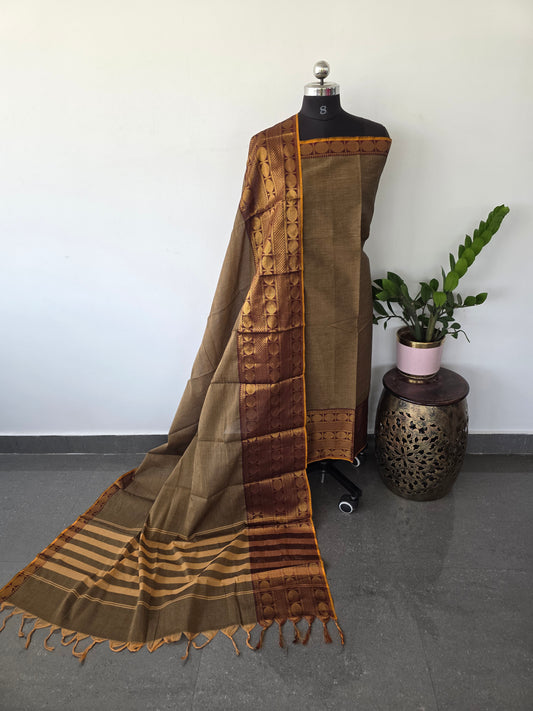 Premium Kanchi cotton set ( 2 pc set ) - KFS23