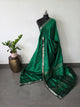 Premium checked semi mangalagiri pattu saree - MAA143