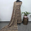 Handblock pure kalamkari cotton with border (2 pc set) - AK511