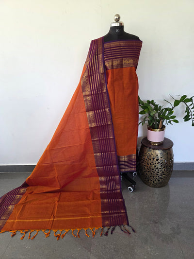 Premium chettinadu cotton salwar set -Ck218