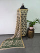 Handcrafted Kota kalamkari set (2 pc set) - AK307