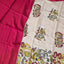 Penkalamkari inspired Chennuri kalamkari silk set - AK64