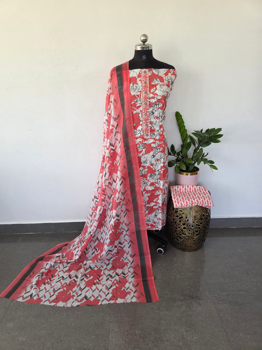 Regular/office wear pure cotton set - RWW24