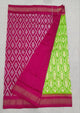 Handloom Mulberry pure Ikkat pattu saree- WW588