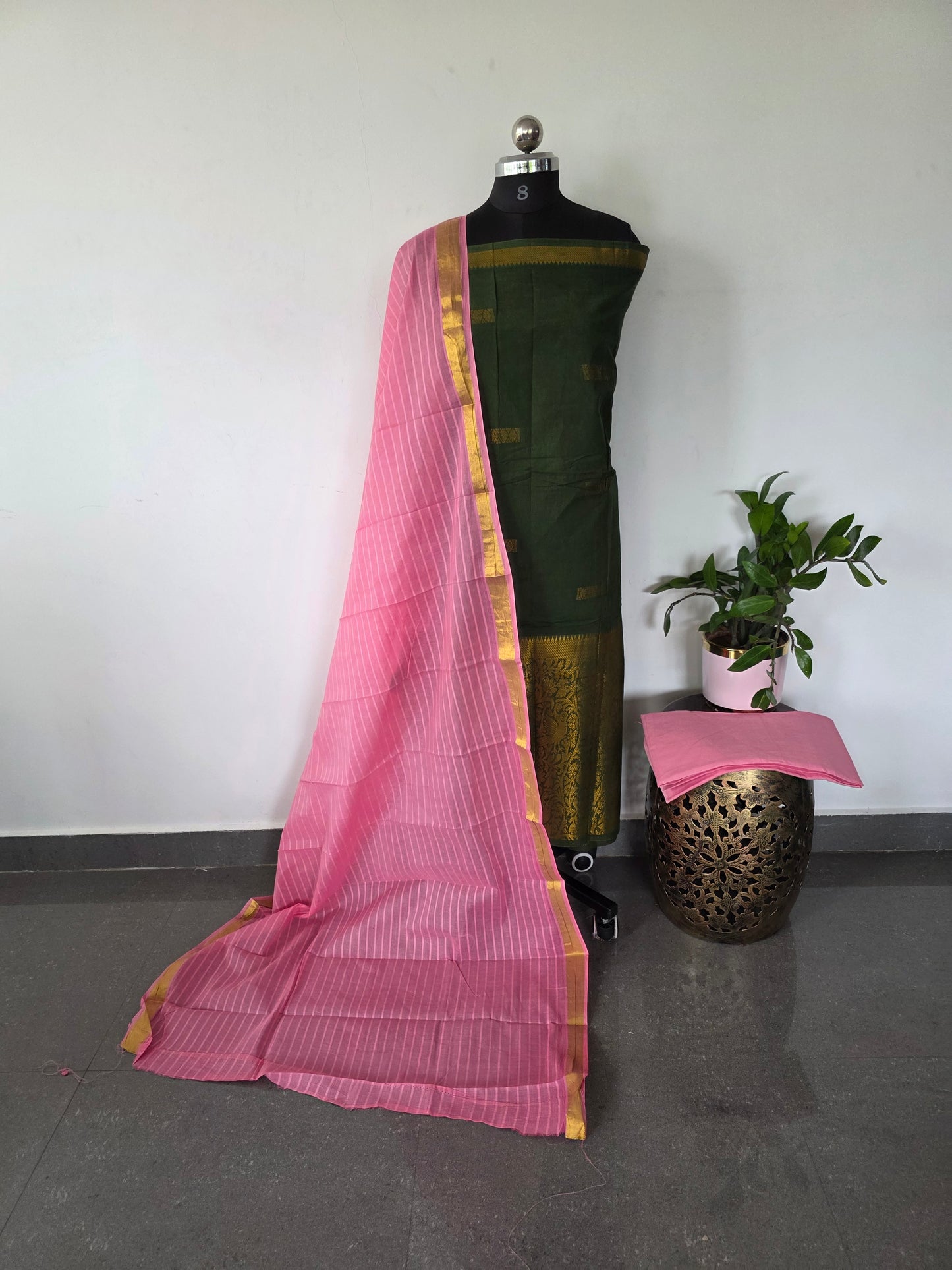 Madurai Sungudi vaseegara salwar set - MS75