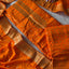 Premium Banarasi soft silk set - orange BS2
