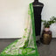 Handloom mangalagiri silk top with pure mangalagiri digital silk shawl - ML45
