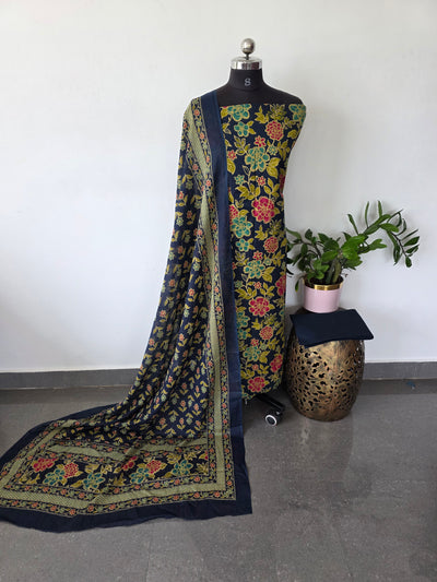 Jaipuri pure cotton salwar set - JA854