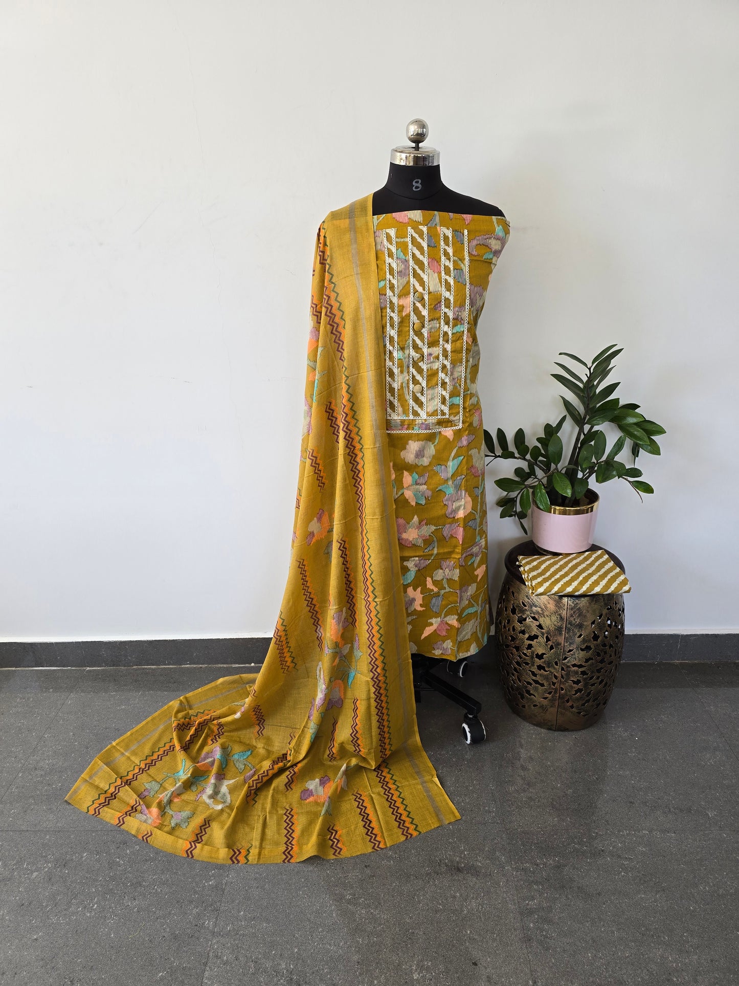 Regular/ office wear pure cotton set - RW7