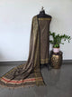 Mercerised narayanapet salwar set with elephant border (4.5 meters) - NA365