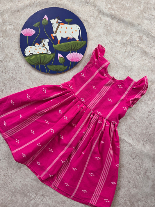 Prewashed pure cotton Frock-2