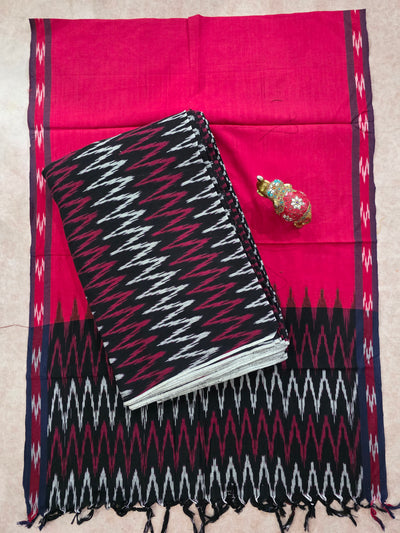 Pochampally ikkat cotton set -WW326