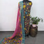 Kalahasthi Handcrafted Penkalamkari bangalore silk set -KH266
