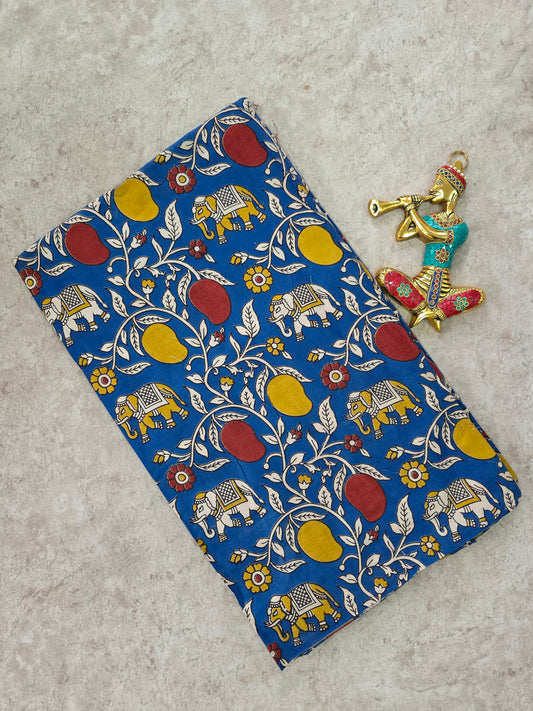 Pure kalamkari cotton running material (0.5mtr)-DK112