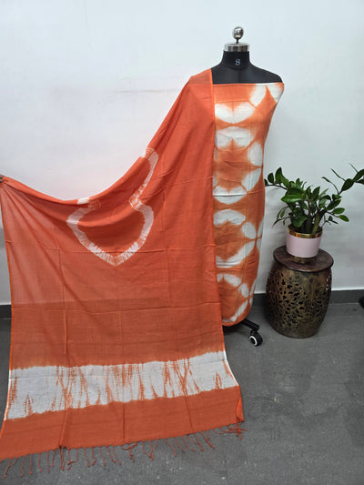 Mul cotton clamp-dyed salwar set - BAA89