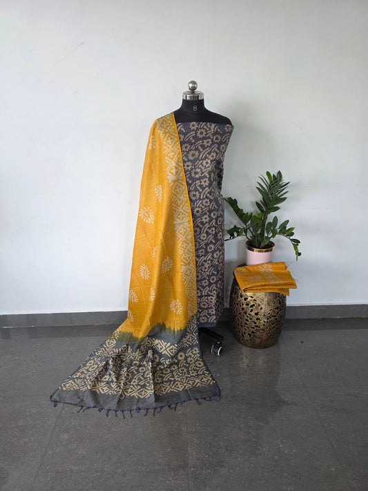 Bhagalpuri batik set- BB7