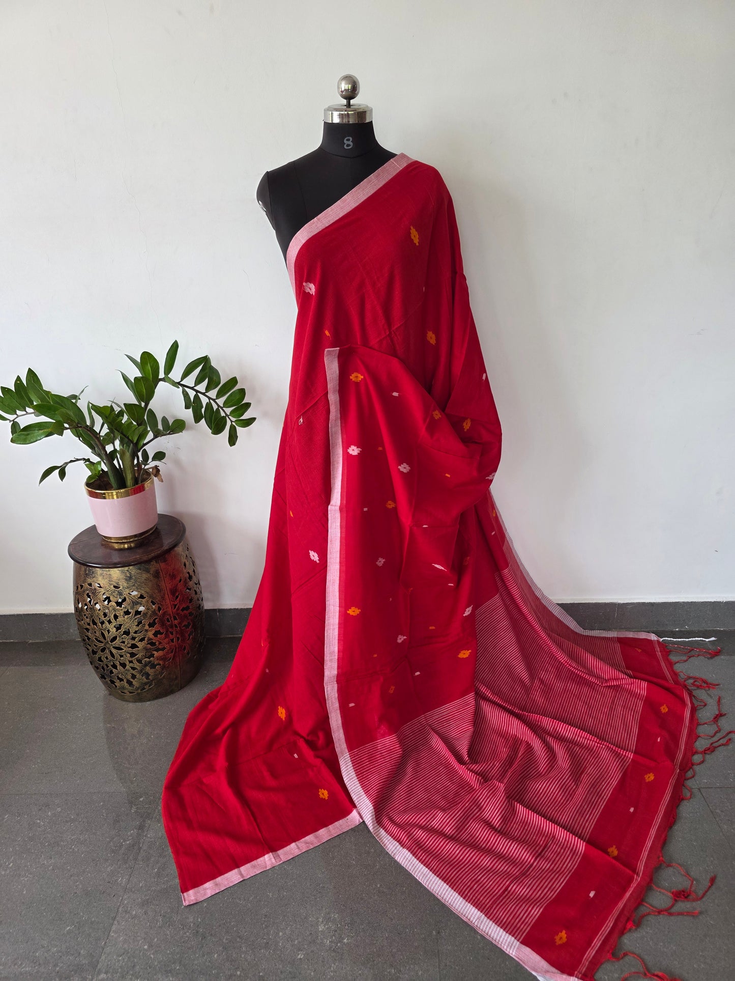Malai cotton  West Bengal saree - BB549